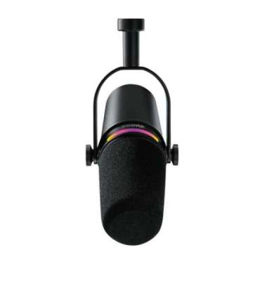 Shure MV7+-K-BNDL - lectern/vocal microphone with XLR/USB-C connector, black + desk stand GATOR