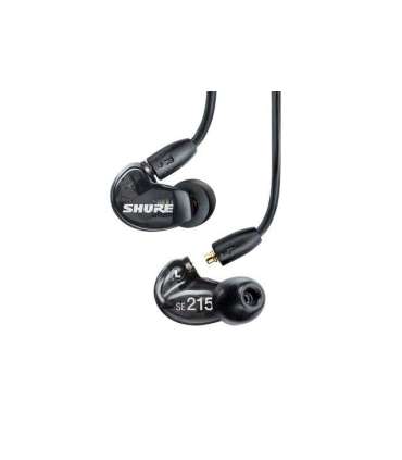Shure AONIC 215 - in-ear headphones with single transducer and 3.5mm cable (black)