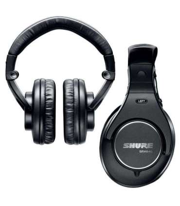 Shure SRH840 Headphones Wired Black