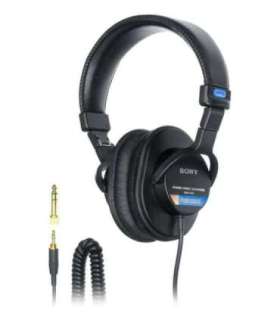 Sony MDR-7506 - closed-back studio headphones, black