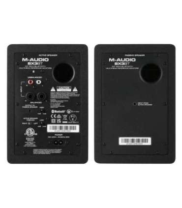 M-AUDIO BX3 BT 2x loudspeaker Black Wired + Bluetooth 50 W