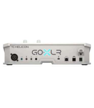 TC Helicon GO XLR-WH - USB audio mixer and interface, white