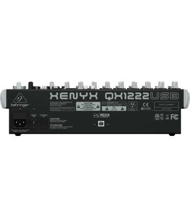 Behringer QX1222USB audio mixer 16 channels