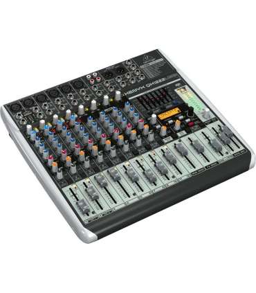 Behringer QX1222USB audio mixer 16 channels