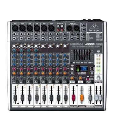 Behringer X1222USB audio mixer 4 channels