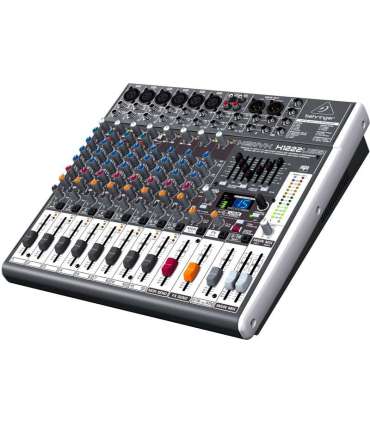 Behringer X1222USB audio mixer 4 channels