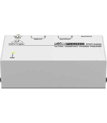 Behringer PP400 - phono preamplifier, white