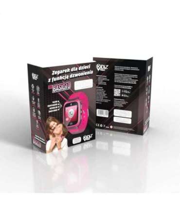 KiDiZ Basic pink smartwatch for children