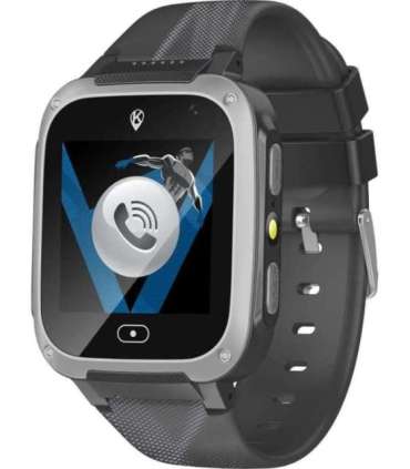 KiDiZ Basic black smartwatch for children