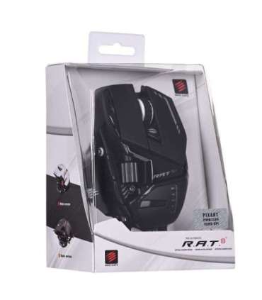 Mad Catz R.A.T. 8+ mouse Right-hand USB Type-A Optical 16000 DPI