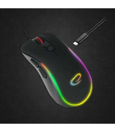 Esperanza EGM303 mouse Right-hand USB Type-C Optical 2400 DPI