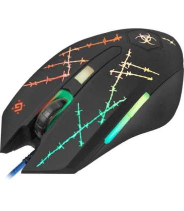 Defender Forced GM-020L mouse Gaming Ambidextrous USB Type-A Optical 3200 DPI