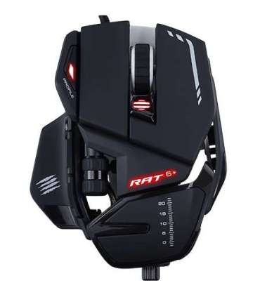 Mad Catz R.A.T. 6+ mouse Right-hand USB Type-A Optical 12000 DPI
