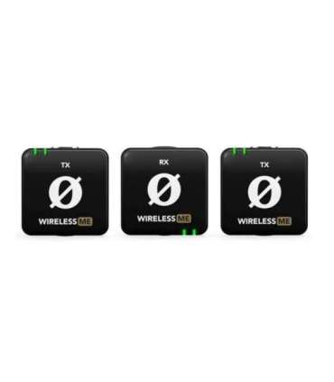 RØDE Wireless ME Dual - compact wireless microphone system with two transmitters for two-channel recording
