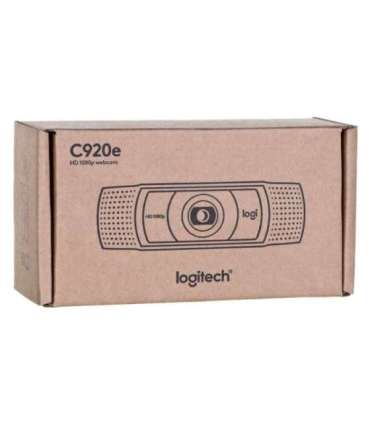 Logitech C920e HD 1080p webcam 1920 x 1080 pixels USB 3.2 Gen 1 (3.1 Gen 1) Black