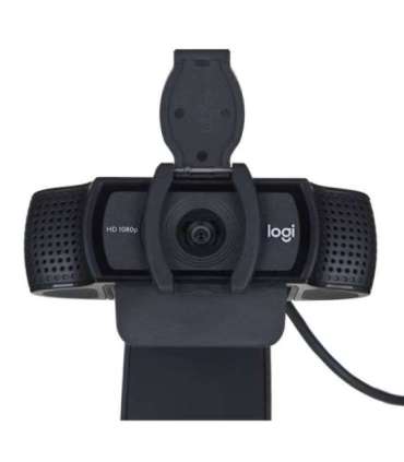 Logitech C920e HD 1080p webcam 1920 x 1080 pixels USB 3.2 Gen 1 (3.1 Gen 1) Black