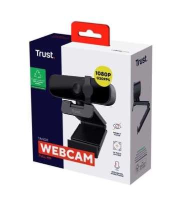 Trust Tanor - 1080p Full HD webcam (black)