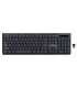 Activejet K-3911W Keyboard wireless black with 1x 1.5V AAA battery