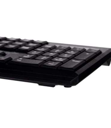Activejet K-3911W Keyboard wireless black with 1x 1.5V AAA battery