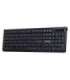 Activejet K-3911W Keyboard wireless black with 1x 1.5V AAA battery