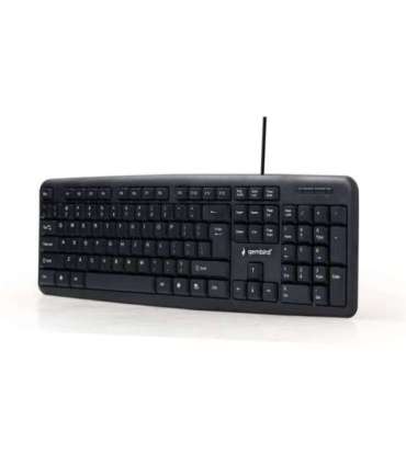 Gembird KB-U-103 keyboard USB US English Black