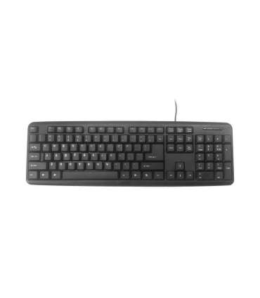 Gembird KB-U-103 keyboard USB US English Black