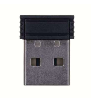 Activejet K-3803SW Keyboard wireless battery powered by 1x 1.5V AAA black