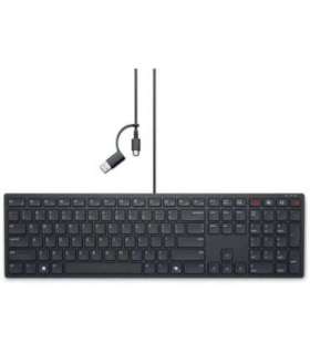 DELL KB525C keyboard Office USB QWERTY US International Black