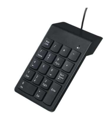 GEMBIRD KPD-U-03 USB numeric keypad, black