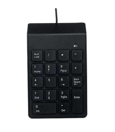 GEMBIRD KPD-U-03 USB numeric keypad, black