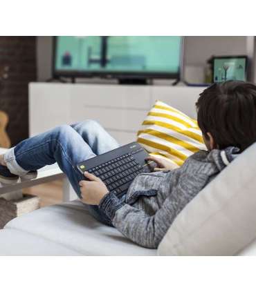 Logitech K400 Plus keyboard RF Wireless Dutch Black