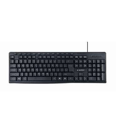 Gembird KB-UM-107 Multimedia keyboard, black, US-layout