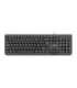 NATEC KEYBOARD TROUT SLIM USB, CZ/SK LAYOUT, BLACK
