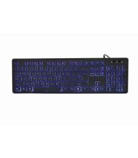 Gembird KB-UML3-02 keyboard Home/Office USB QWERTY US English Black