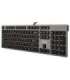 A4Tech KV-300H keyboard USB QWERTY Black, Grey