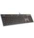 A4Tech KV-300H keyboard USB QWERTY Black, Grey