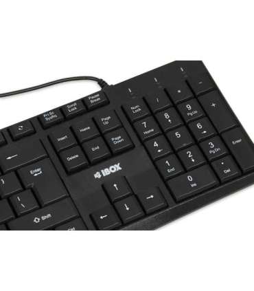 iBOX Eris USB Keyboard, Black