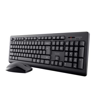 Trust Primo - set (wireless keyboard + wireless mouse), black