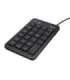 Trust 22221 numeric keypad Laptop/PC USB Black