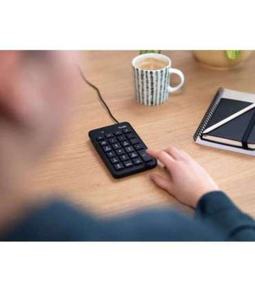 Trust 22221 numeric keypad Laptop/PC USB Black