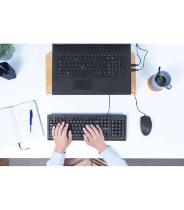 Trust Primo keyboard USB QWERTY US English Black