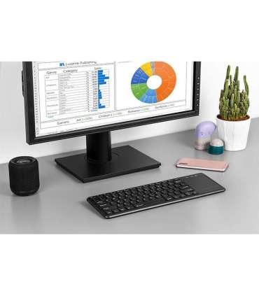 Tracer TRAKLA46367 keyboard Universal RF Wireless Black