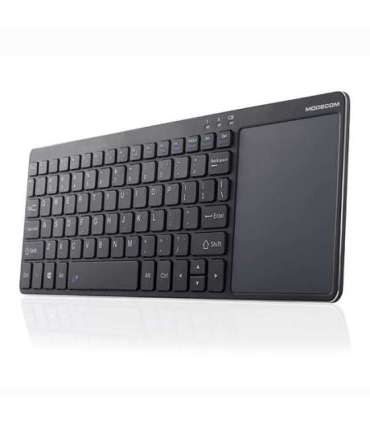 Modecom MC-TPK1 keyboard RF Wireless QWERTY English Black