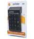 Manhattan Numeric Keypad, Wireless (2.4GHz), USB-A Micro Receiver, 18 Full Size Keys, Black, Membrane Key Switches, Auto