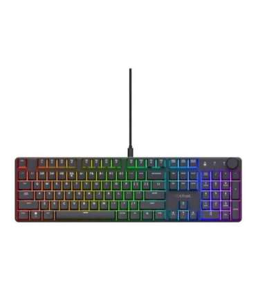 Trust GXT 866 TORIX keyboard Gaming USB QWERTY US International Black