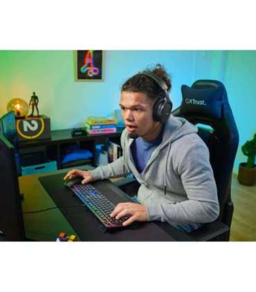 Trust GXT 866 TORIX keyboard Gaming USB QWERTY US International Black