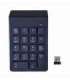 Gembird KPD-W-02 numeric keypad Notebook/PC Bluetooth Black