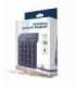 Gembird KPD-W-02 numeric keypad Notebook/PC Bluetooth Black