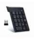Gembird KPD-W-02 numeric keypad Notebook/PC Bluetooth Black