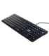 Keyboard Port Designs 900754-US Executive US USB QWERTY Black